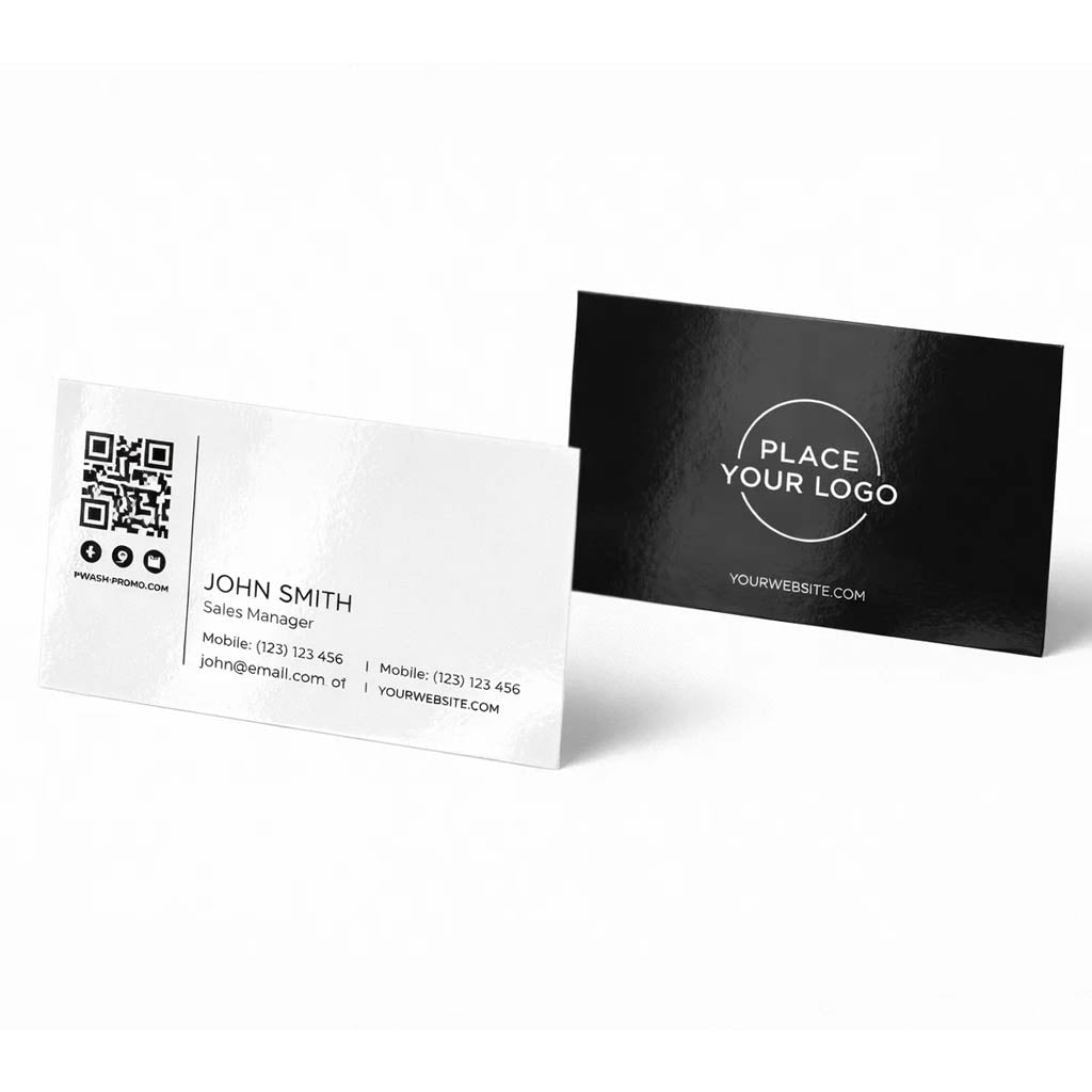 Premium 16pt Gloss Business Cards | High-Shine Finish